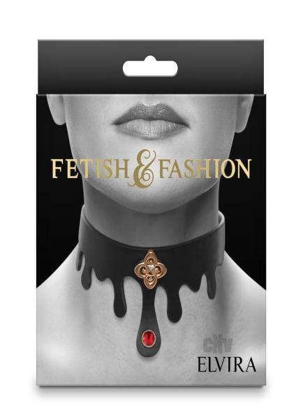 Fetish Fashion Kali Collar Blk/gld