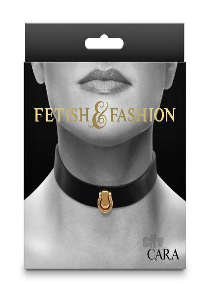 Fetish Fashion Medusa Collar Blk/gld