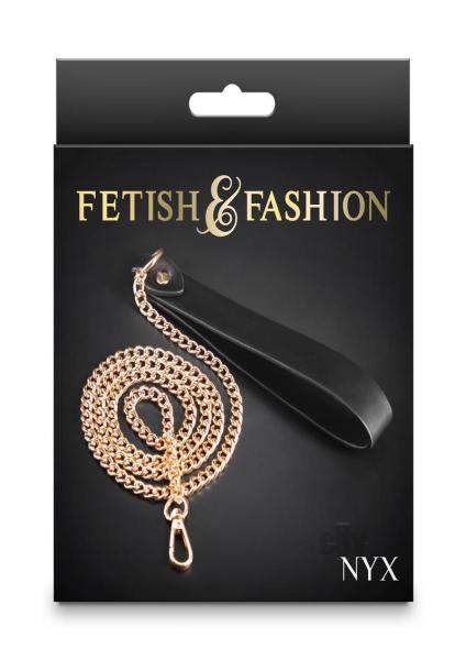 Fetish Fashion Sadie Collar Blk/gld