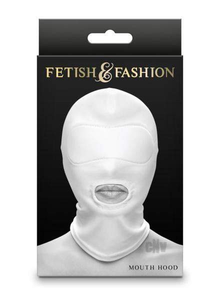 Fetish Fashion Eyes Mouth Hood Wht