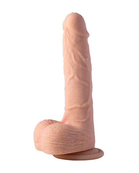 Paxton App Controlled Realistic 8.5" Vibrating Dildo - Ivory