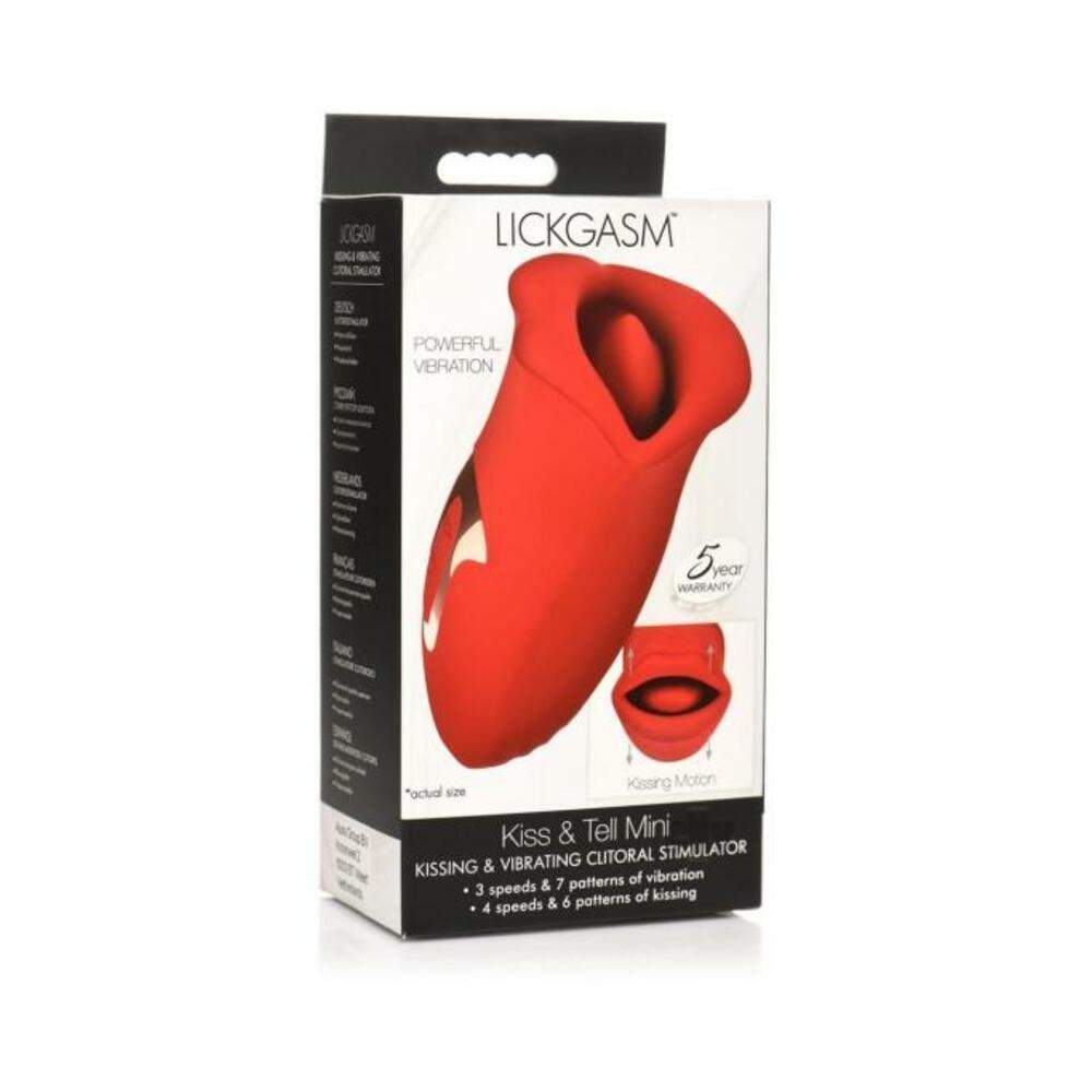Lickgasm Kiss Tell Pro Red