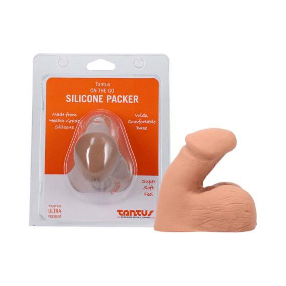 Tantus On The Go Silicone Packer Amethyst (clamshell)