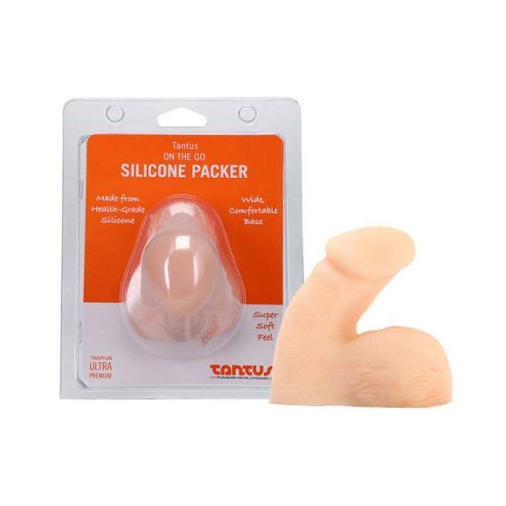 Tantus On The Go Silicone Packer Honey (clamshell)