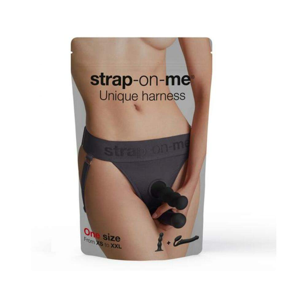 Strap-on-me Harness Lingerie Unique One Size Red