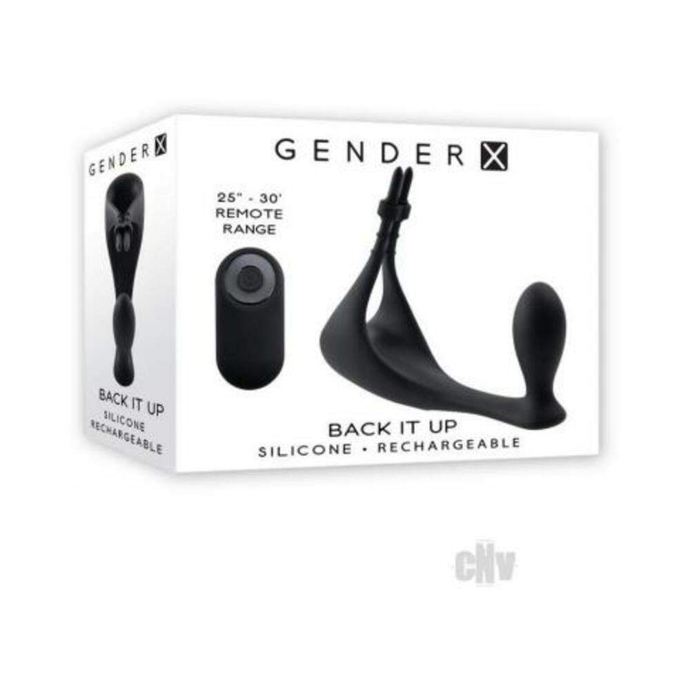 Gender X Anybody's Plug Rechargeable Plug Silicone Purple