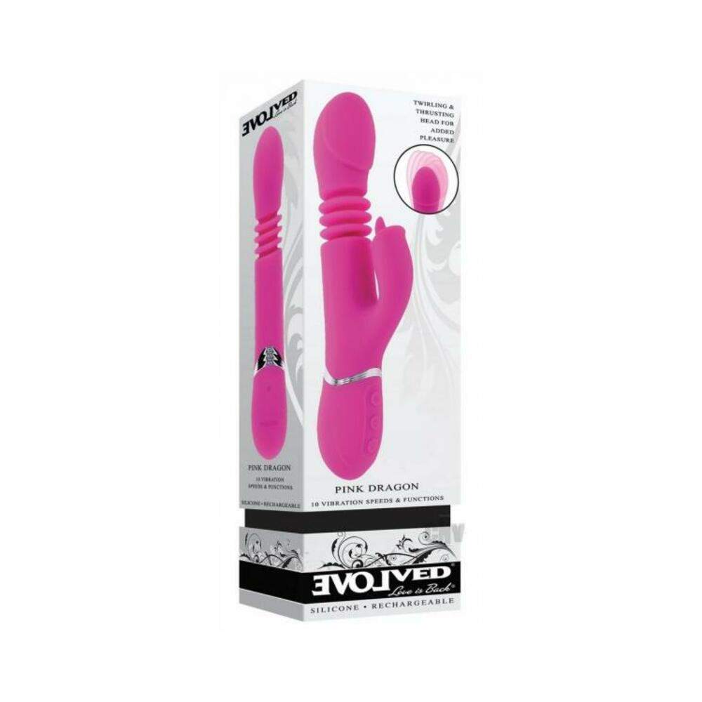 Evolved Wavy Rabbit Rechargeable Dual Stimulator Silicone Purple