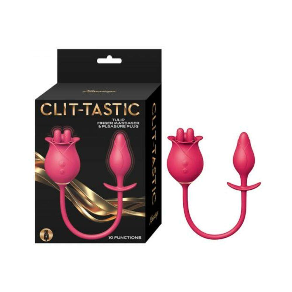 Clit-tastic Tulip Finger Massager Yellow