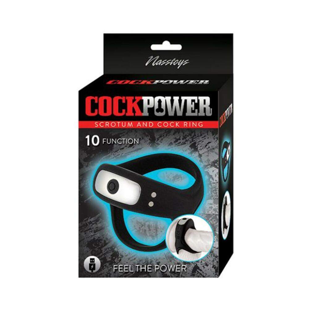 Cockpower Heat Up Cock Ring Black
