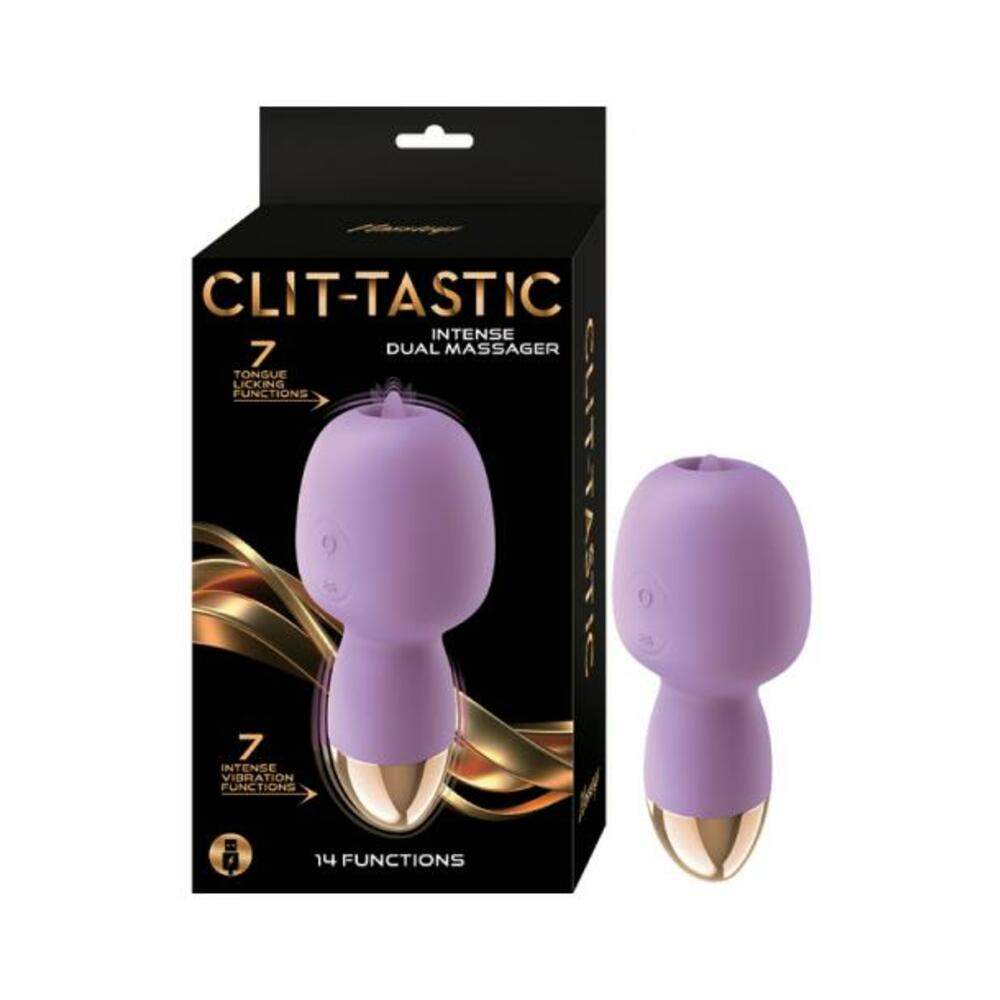 Clit-tastic Intense Dual Massager Coral