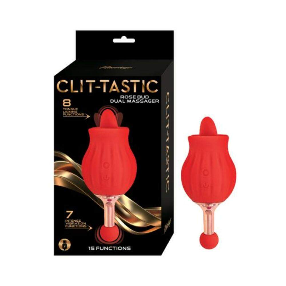 Clit-tastic Intense Dual Massager Lavender