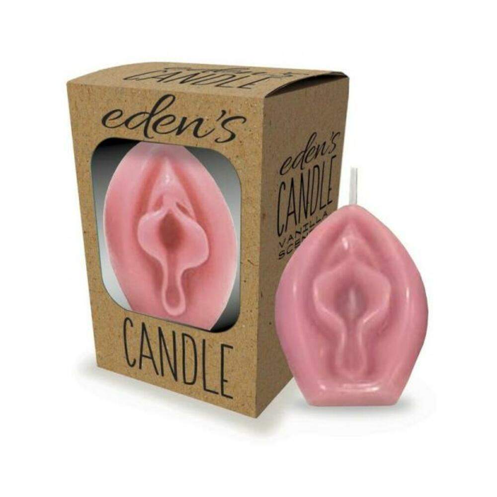 Eden's Vagina Candle Eggplant