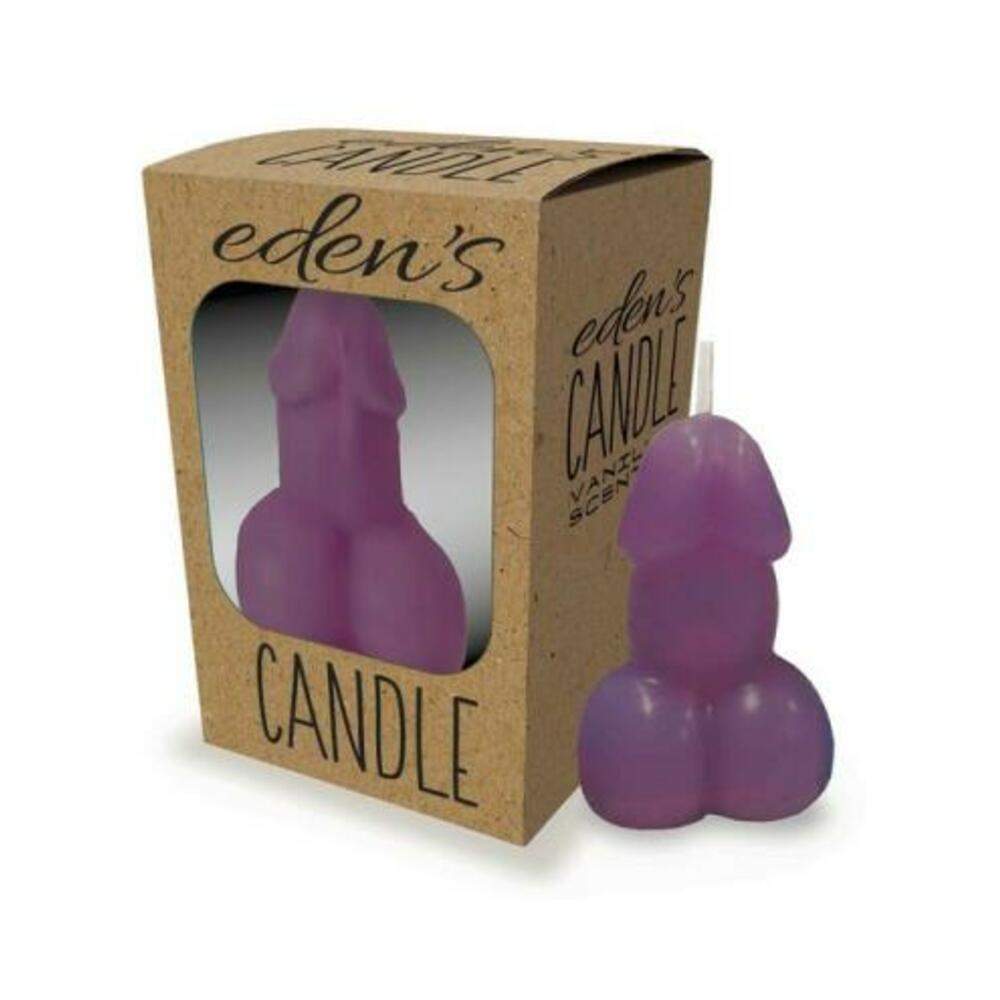 Eden's Penis Candle Blue