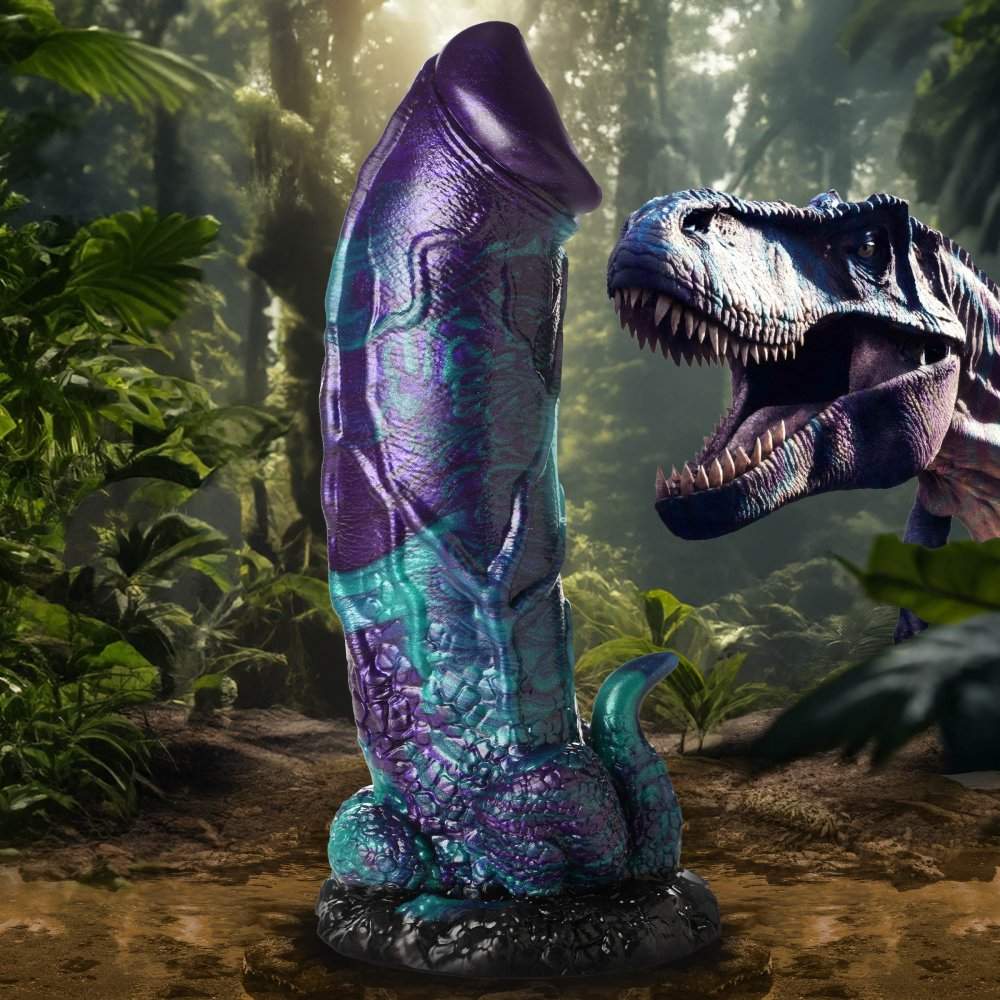 Dino-dick Silicone Dildo - Large