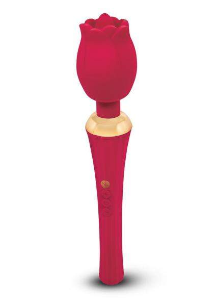 Rosegasm Long Stem Flexi Gspot Vibe Rose
