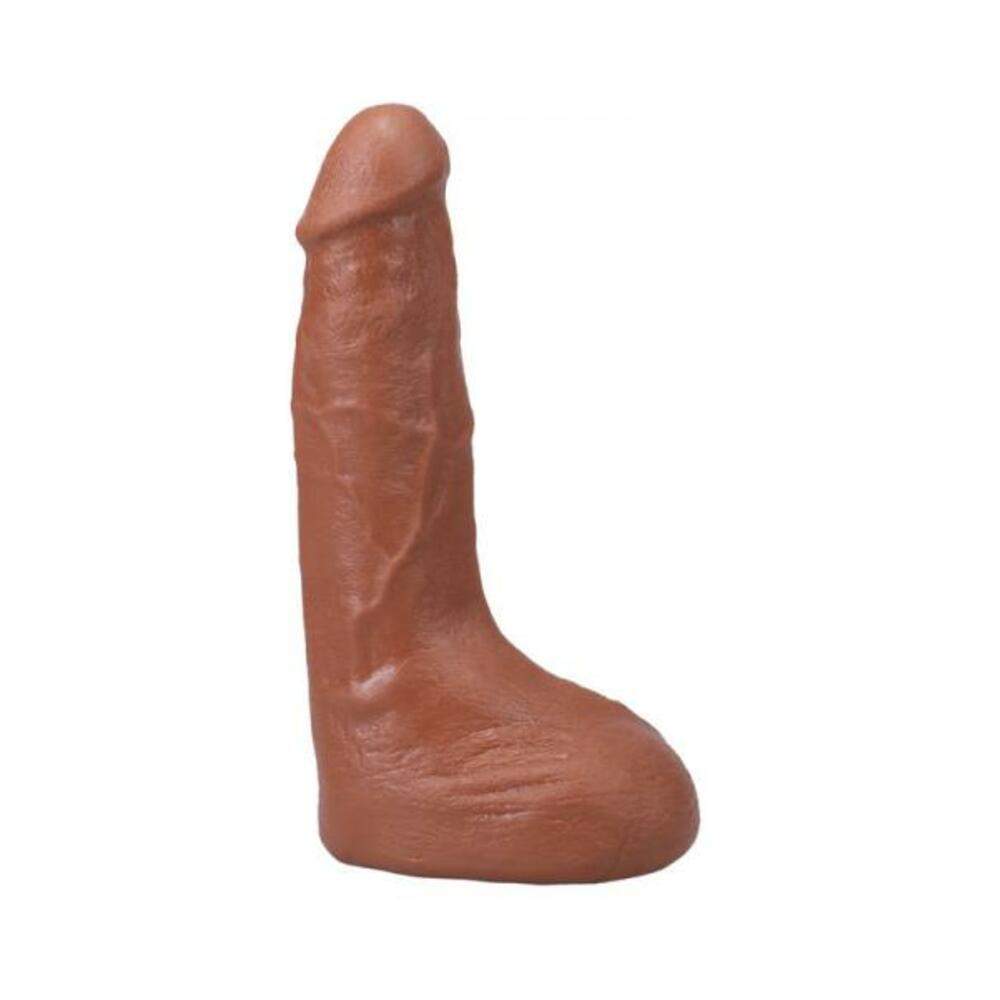 The Realistic Cock Squirting 9.5 In. Ultraskyn Vac-u-lock Dildo Chocolate