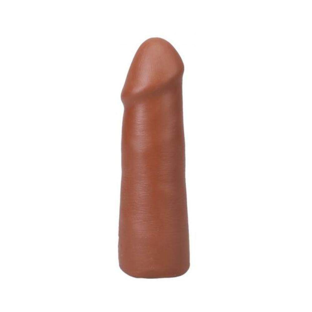 The Realistic Cock 9 In. Ultraskyn Vac-u-lock Dildo Chocolate