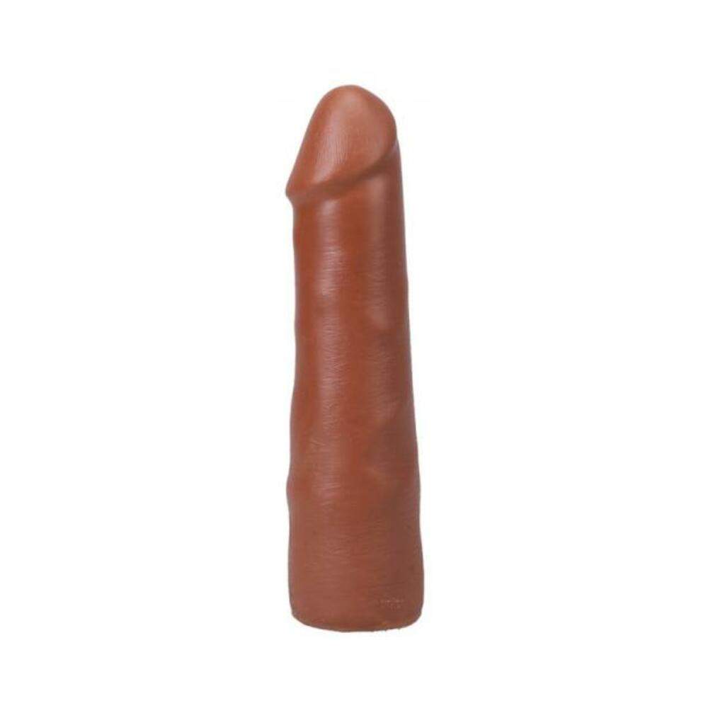 The Realistic Cock 5 In. Ultraskyn Vac-u-lock Dildo Caramel