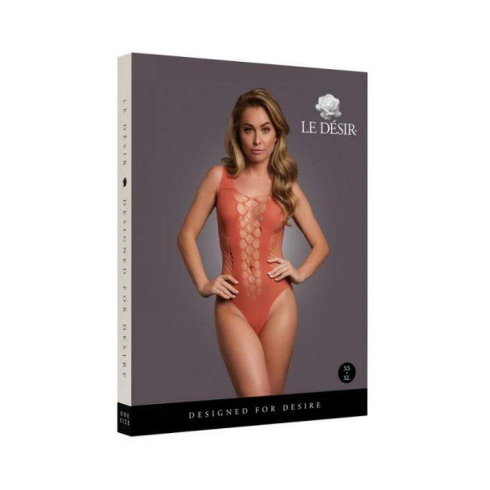 Le Desir V-neck Teddy With Opaque Panels Midnight Green Queen Size
