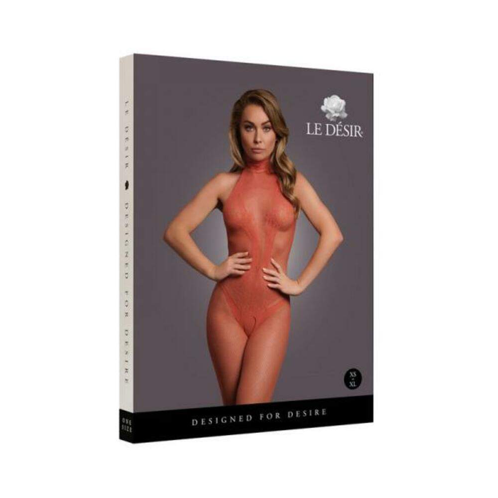 Le Desir Fishnet And Lace Bodystocking Midnight Green Queen Size