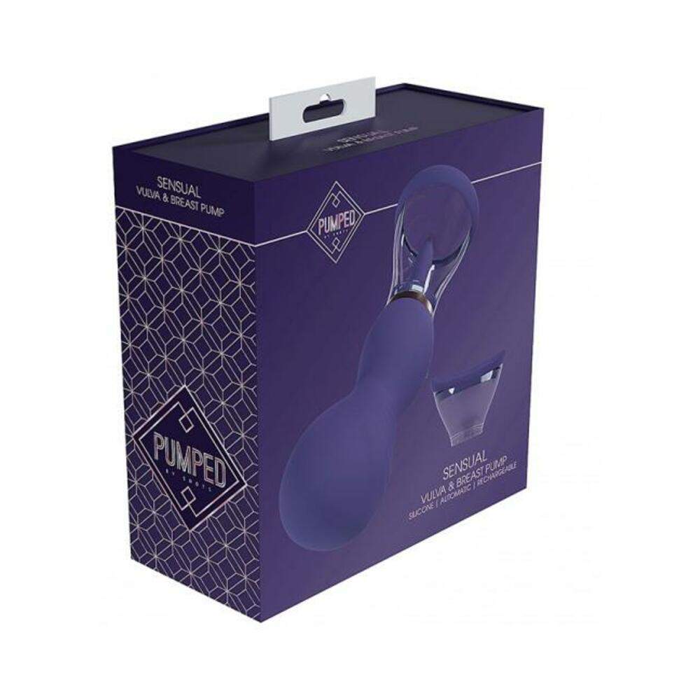 Pumped Sensual Automatic Rechargeable Vulva & Breast Pump Pink