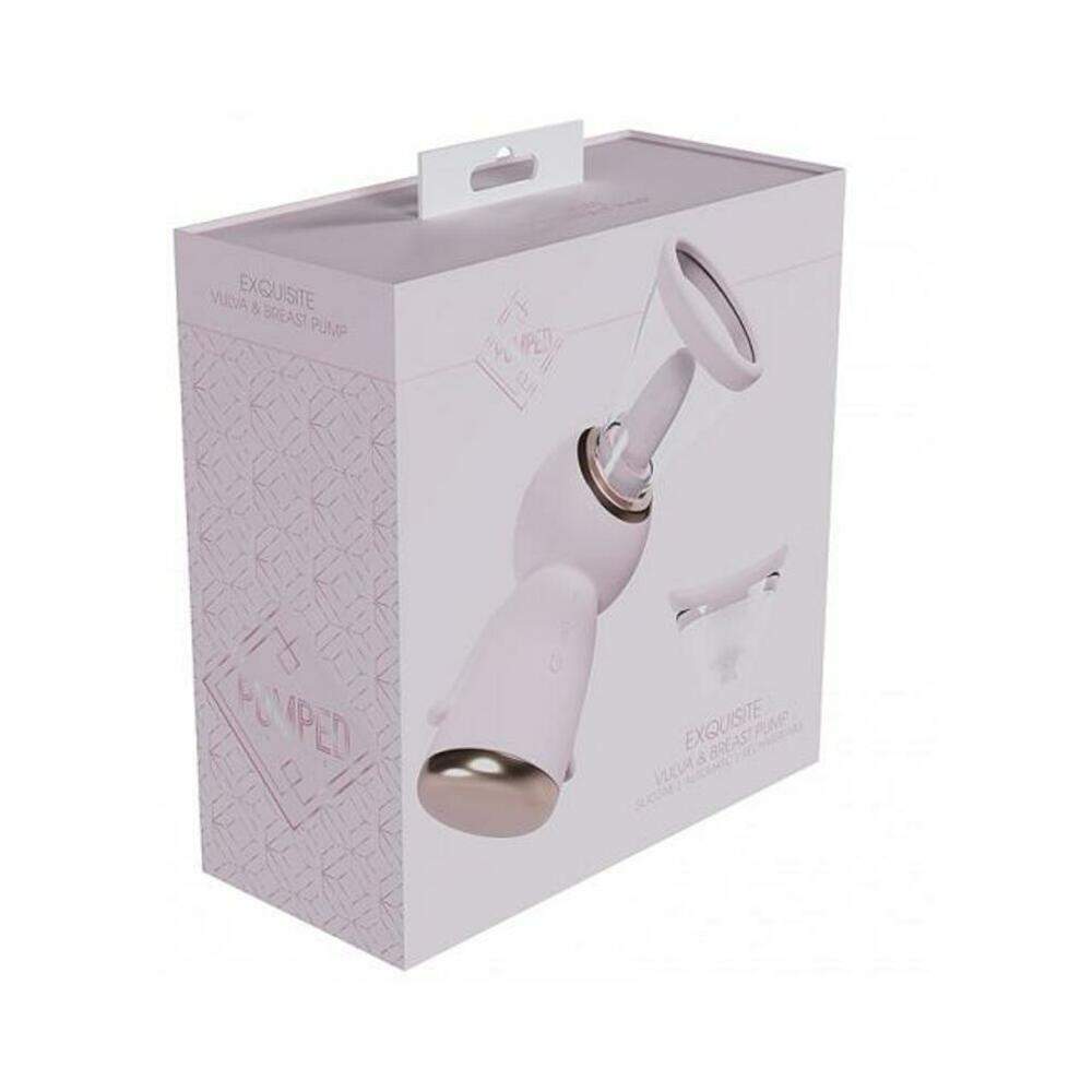 Pumped Boost Automatic Rechargeable Vulva & Breast Pump Purple
