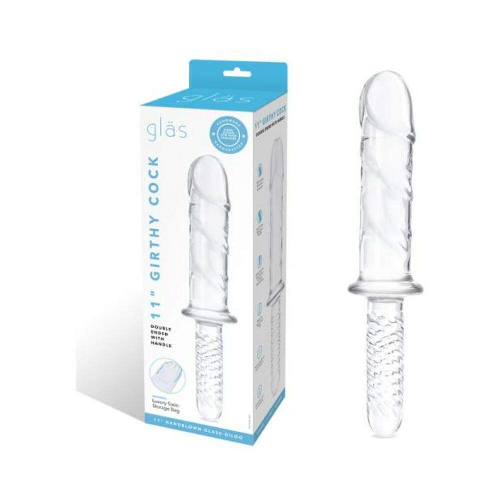 Glas 11 In. Glass Fist Double Ended With Handle Grip