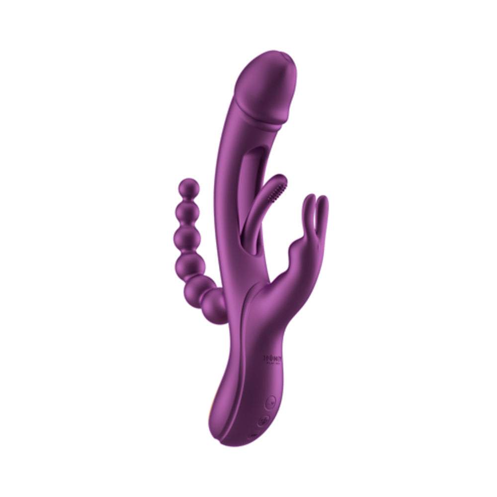 Fling Tongue Like Oral Licking Vibrator - Purple