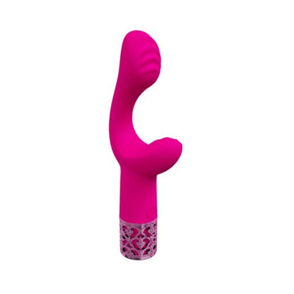 Royal Gems Duchess Silicone Rechargeable Vibrator Purple