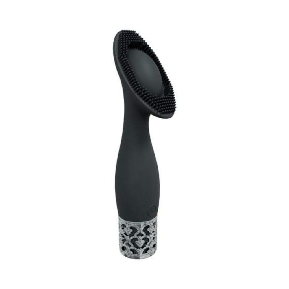 Royal Gems Scepter Silicone Rechargeable Vibrator Pink
