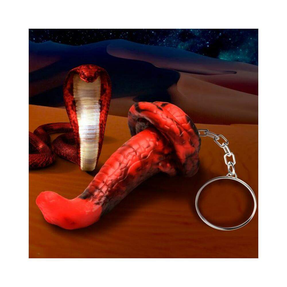 Fire Demon Mini Dildo Key Chain