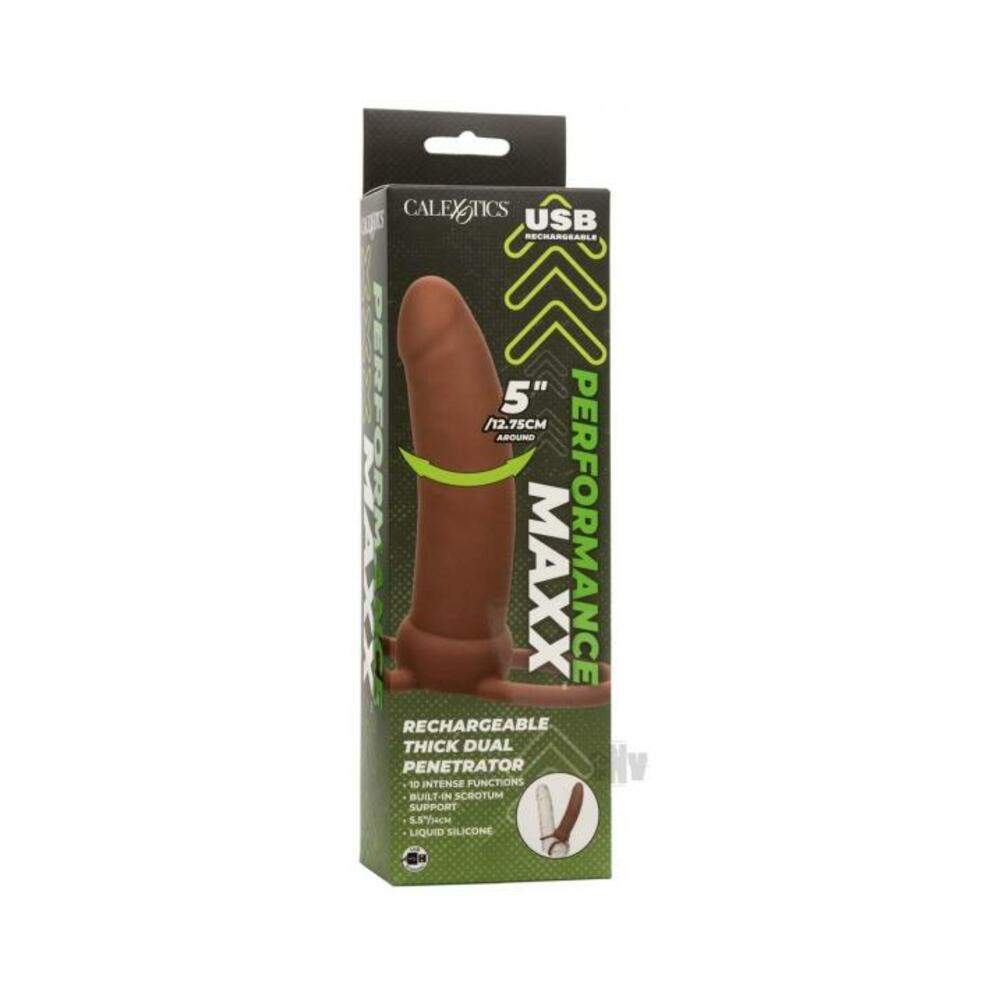 Performance Maxx Ribbed Dual Penetrator Ivory
