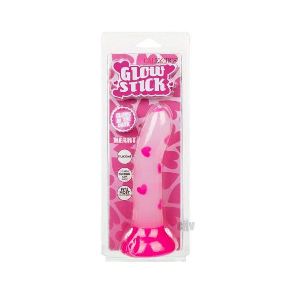 Glow Stick Mushroom Suction Cup Glow-in-the-dark Dildo - Yellow