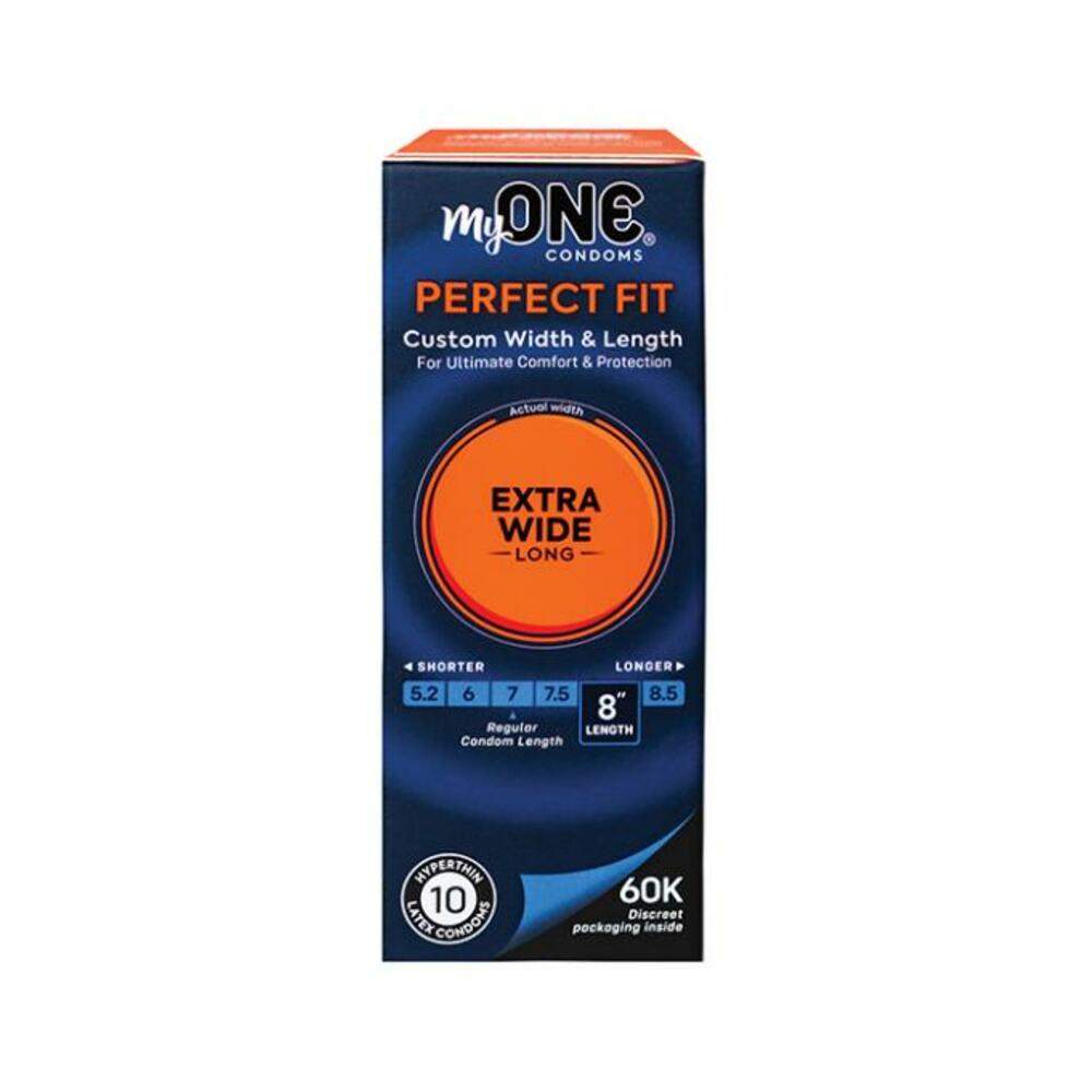 My One Super Wide & Long Condoms - Pack Of 10