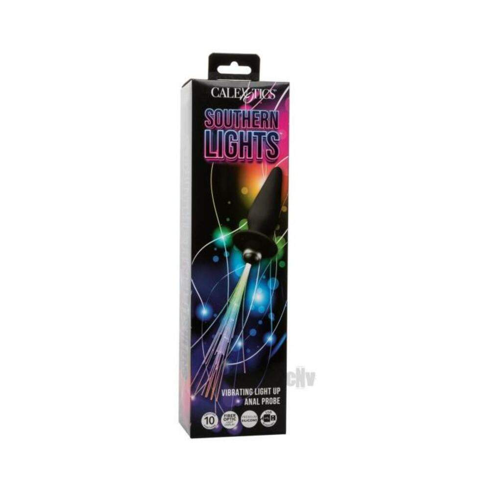Southern Lights Rechargeable Vibrating Light Up Anal Probe - Pink