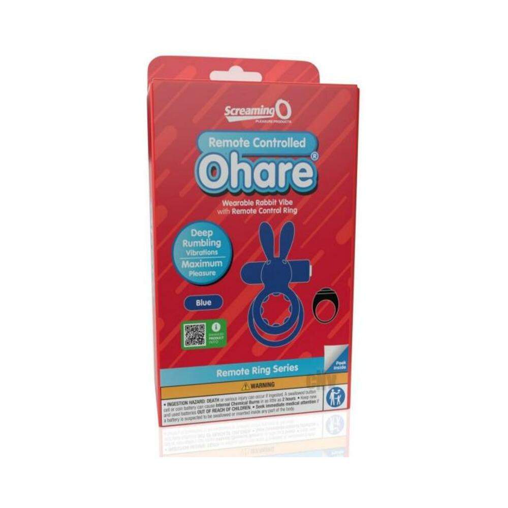 Screaming O Ohare Remote Controlled Vibrating Ring  - Green