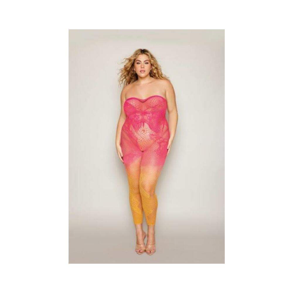 Sweet Treats Crotchless Boy Short W/wicked Sensual Care Peach Lube - White S/m