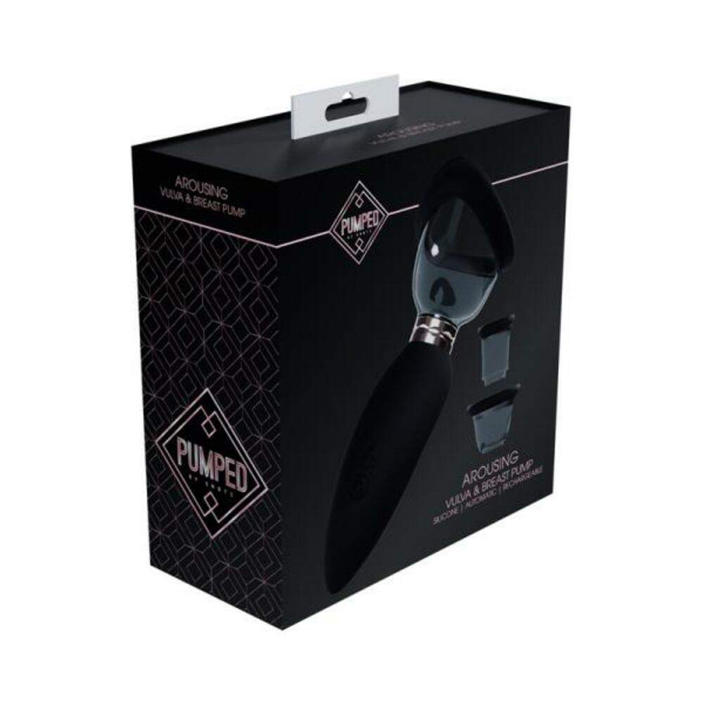 Pumped Arousing Automatic Rechargeable Vulva & Breast Pump Pink