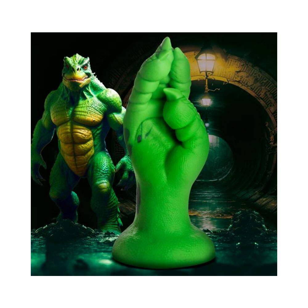 Demon Claw Fisting Silicone Dildo - Red