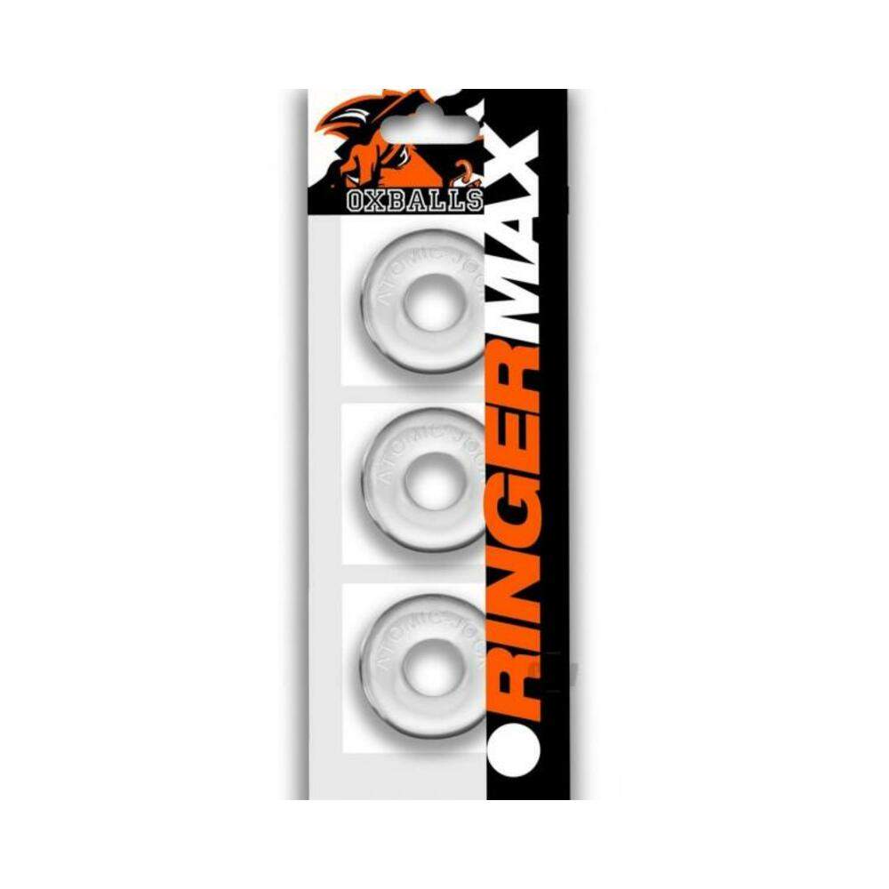 Oxballs Ringer Max 3 Pack Cockrings - Multi Color