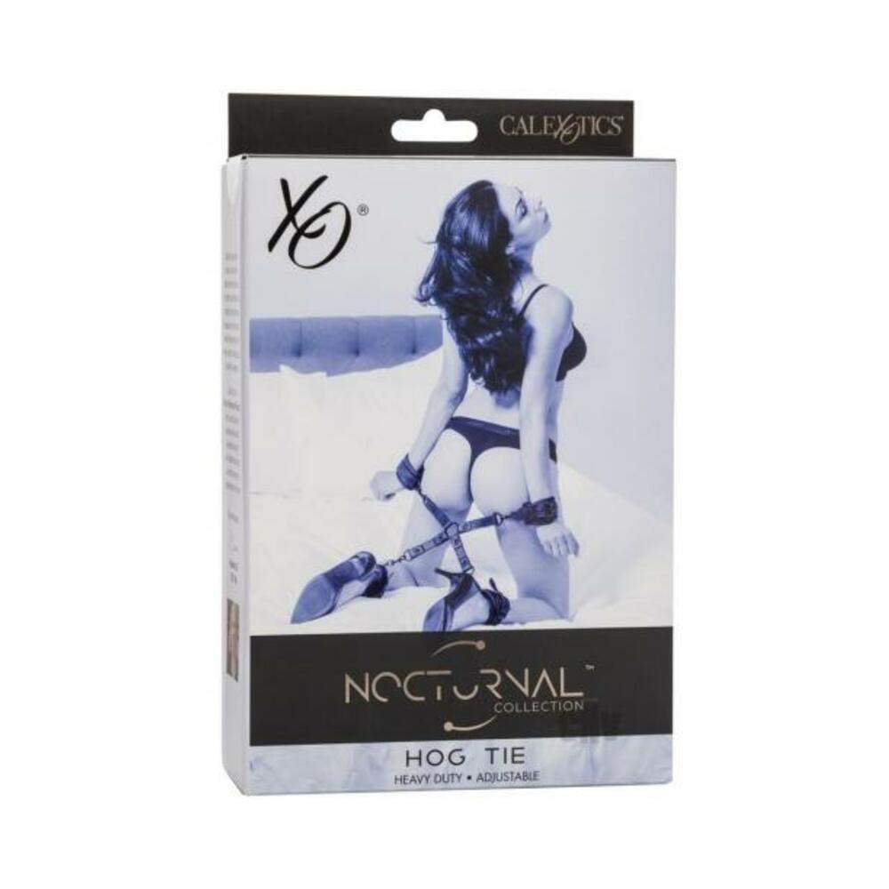 Nocturnal Collection Adjustable Bed Restraints - Black