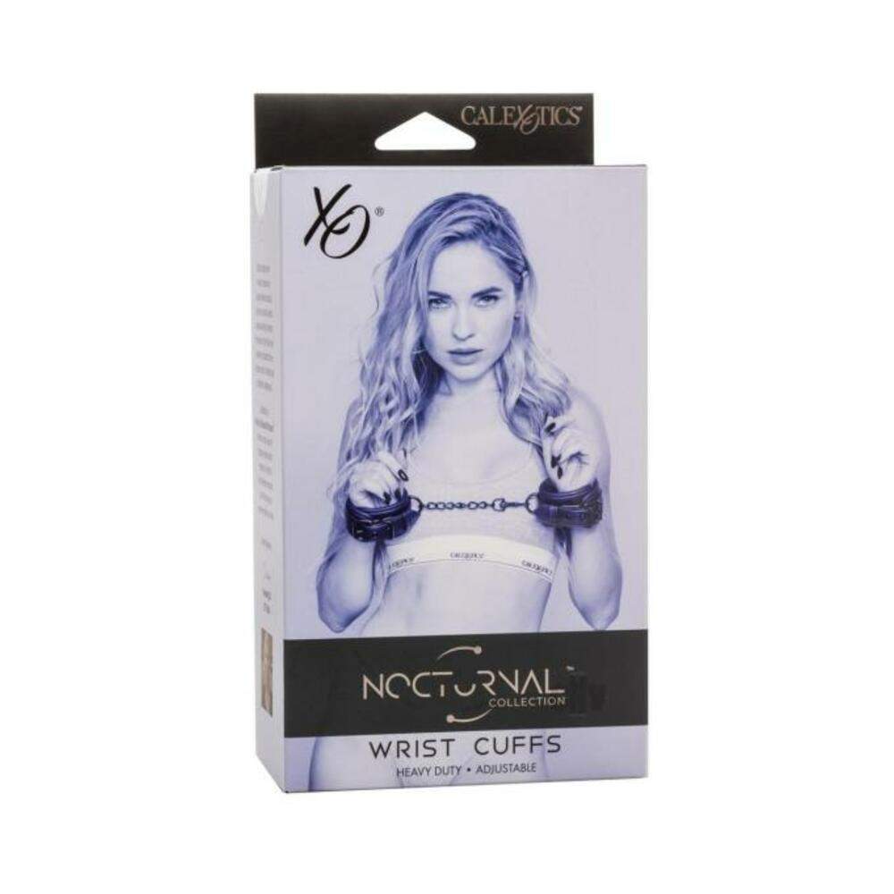 Nocturnal Collection Adjustable Ankle Cuffs - Black