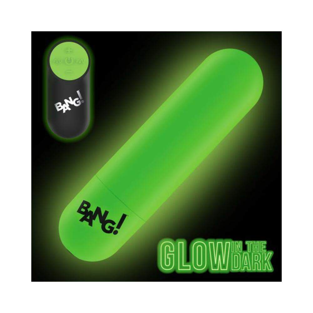 Glow-in-the-dark Silicone Vibrating Cock Ring