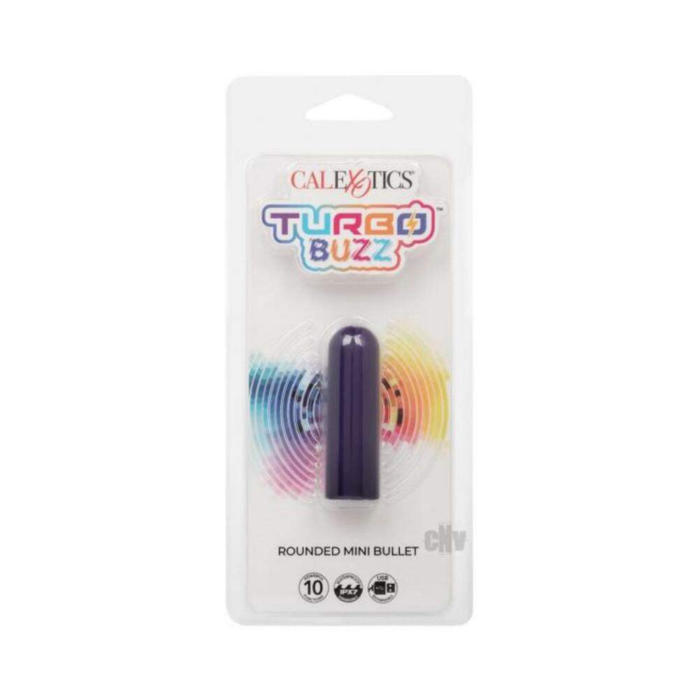 Turbo Buzz Rounded Mini Bullet Stimulator - Green