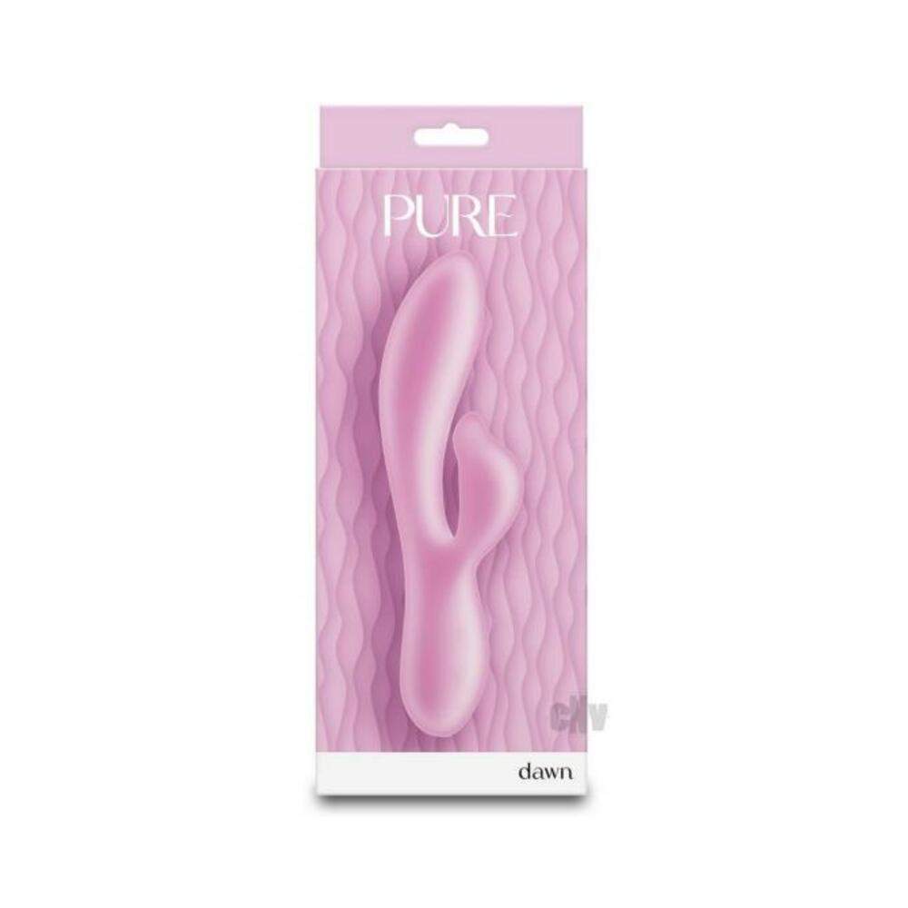 Pure Joy Textured Vibrator - Peach
