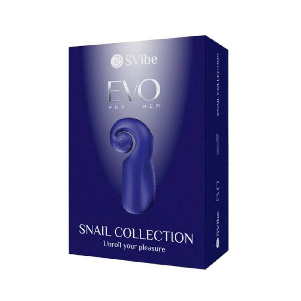 Snail Vibe Evo Rechargeable Masturbator Black