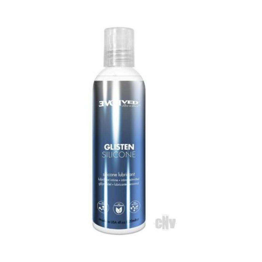 Evolved Glisten Silicone Lubricant 2 Oz.