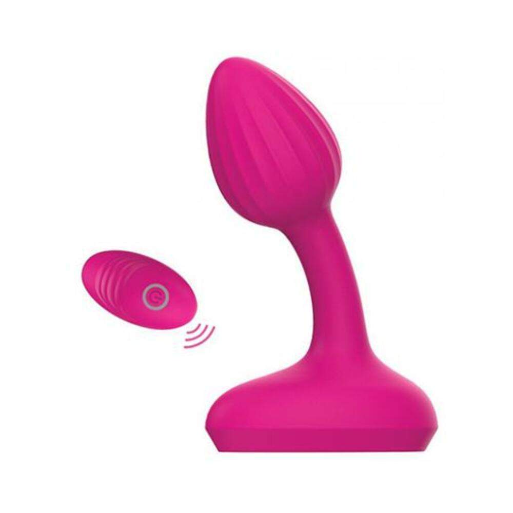 Pink Elephant Dreamer Rechargeable Vibe W/remote - Black