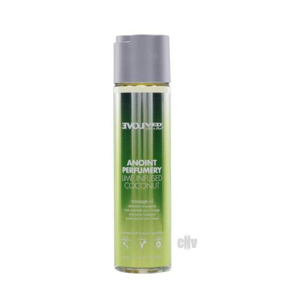 Evolved Anoint Perfumery Lavender Flower & Vanilla Bean Massage Oil 4 Oz.