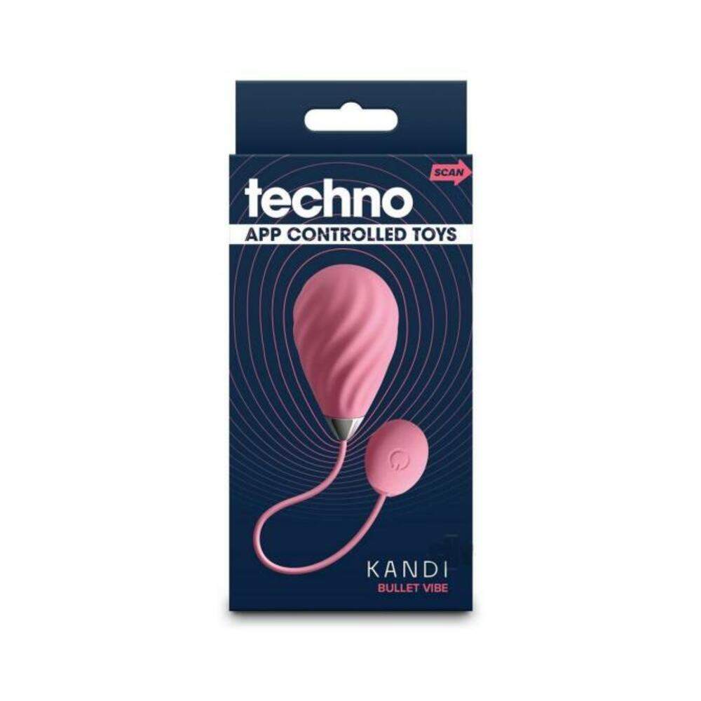 Techno Trance App-controlled Vibrating Plug With Remote Blue